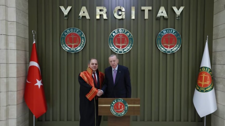 Erdoğan Yeni Anayasa İçin  Önyargılar En Büyük Engel  Dedi, Yargıtay Başkanı  Milli Hukuk Vurgusu Yaptı