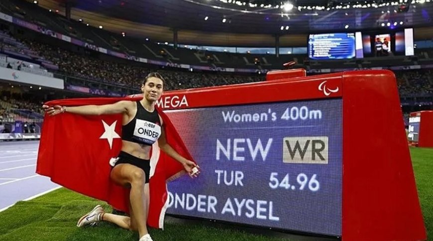 Aysel Önder'den Tarihi Başarı: Paralimpik Oyunları'nda Dünya Rekoru Kırdı