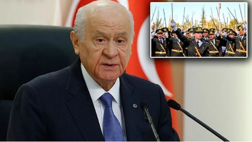 Bahçeli'den teğmen açıklaması