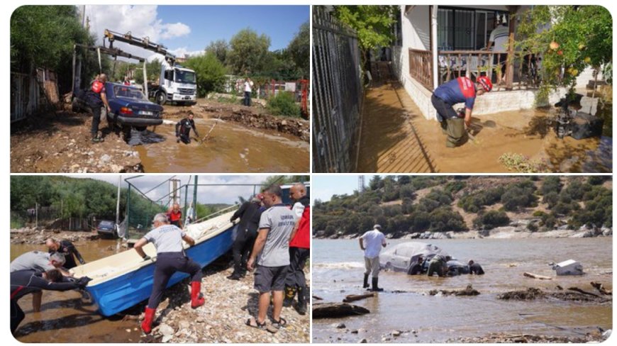 İzmir, Rekor Yağışla Mücadele Ediyor: Belediye Ekipleri Sahada Teyakkuzda