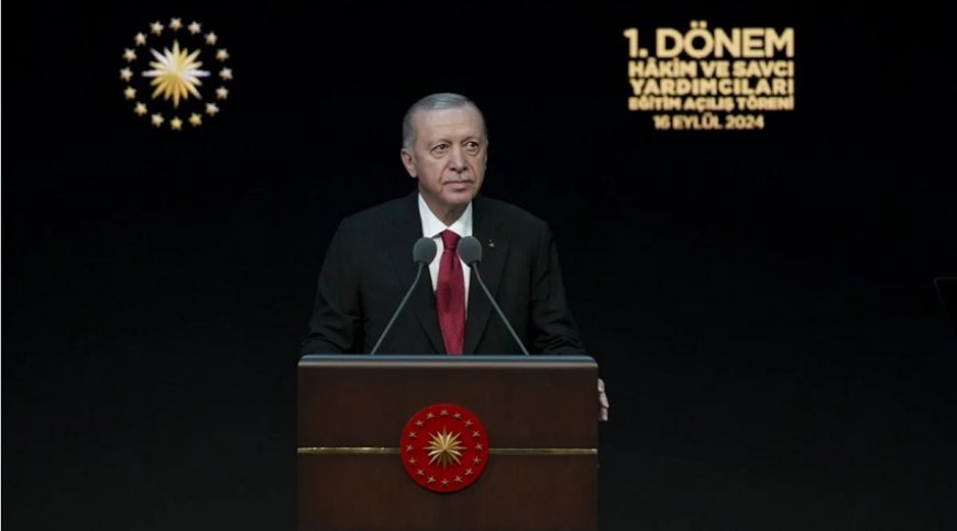 Erdoğan: Yargı Gücünü Adalete Bağlılıktan Alır