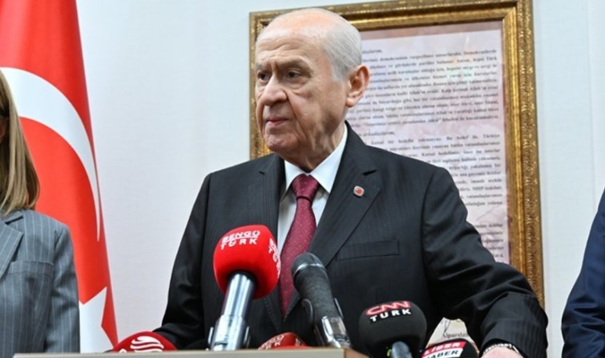 Devlet Bahçeli’den Sinan Ateş Davası ve DEM Partililerle Tokalaşma Açıklaması