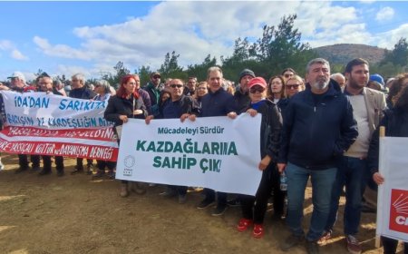Altın Madeni Karşıtı Eylem: Türkiye'nin Dört Bir Yanından Gelen Çevreciler Kazdağları'nda Buluştu