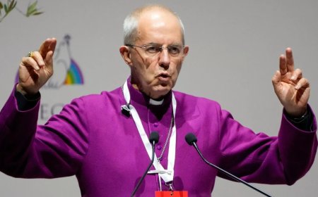 Canterbury Başpiskoposu Justin Welby, Cinsel İstismar Skandalı Nedeniyle İstifa Etti
