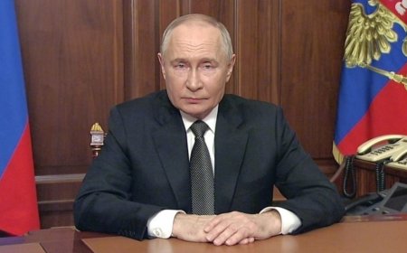 Balistik Füze Saldırısı Sonrası Ulusa Sesleniş: Putin’den “Ukrayna’daki Çatışma Küresel Hale Geldi” Mesajı