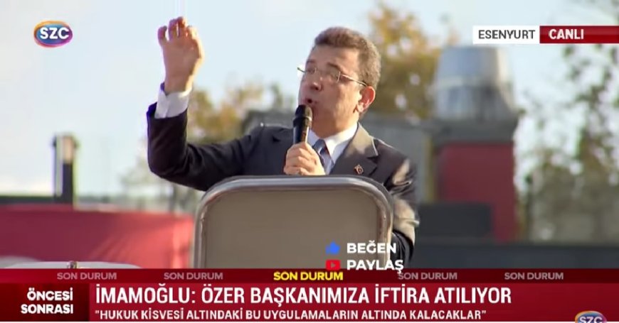 İmamoğlu’ndan İktidara Sert Mesaj: Sizinle Uğraşacağım!