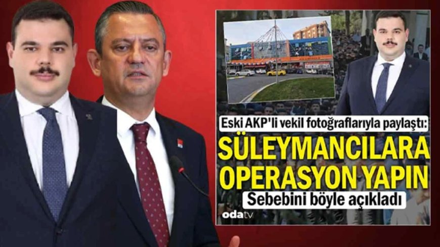 Süleymancıların Torunundan Özgür Özel'e Mektup: Hakkel Yakin Şahidiz