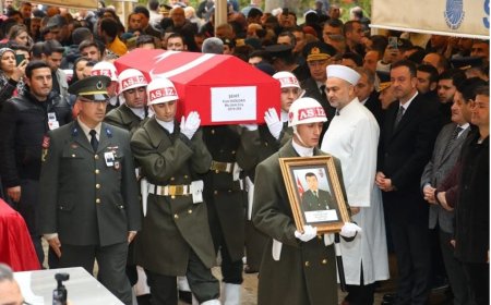 Şehit Uzman Çavuş Eren Kızıldağ’a Gözyaşlarıyla Veda: Vasiyeti Yerine Getirildi