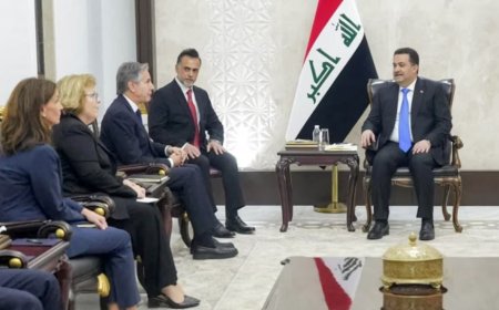 ABD Dışişleri Bakanı Blinken'dan Irak'a Sürpriz Ziyaret