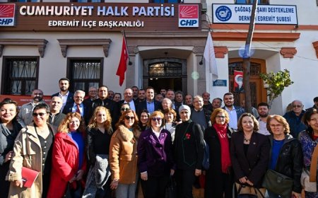 Ahmet Akın’dan Edremit’e Çıkarma: Arıtma Sorununu Çözeceğiz