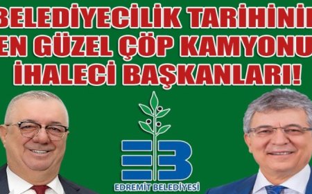 Baş Döndüren Edremit Belediyesi Çöp Kamyonu İhale Trafiği