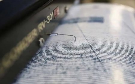 Ege Denizi'nde 4,5 Büyüklüğünde Deprem Meydana Geldi