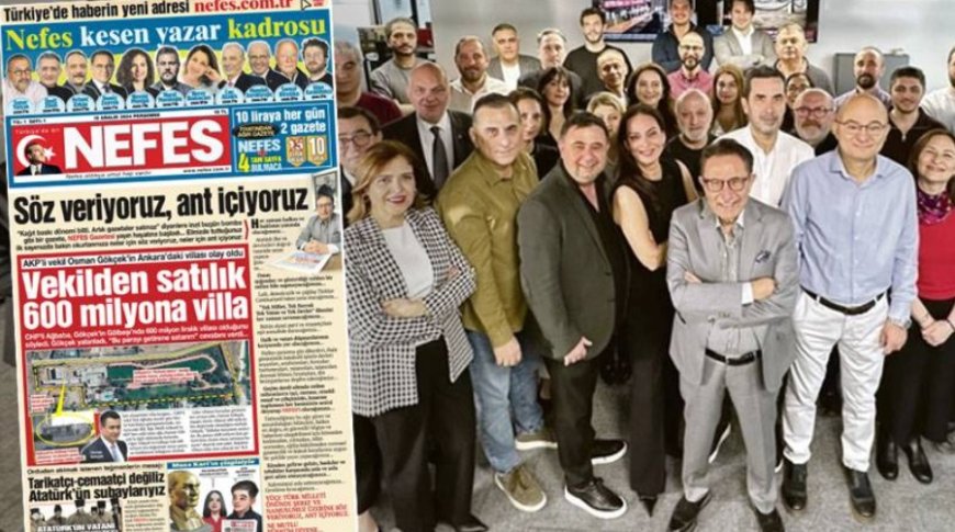 Nefes Gazetesi Yayın Hayatına Başladı: Yayın Çizgisi Açıklandı