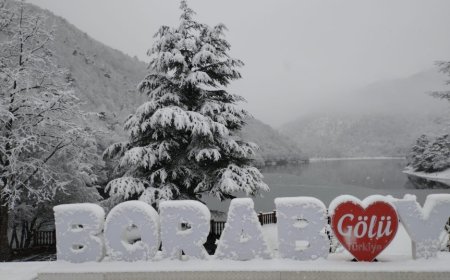 İlk Karın Güzelliği: Boraboy Gölü ve Yaylalar Beyaza Büründü