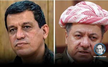 Mesud Barzani ve Mazlum Abdi'nin Görüşmesi: Kürtlerin Birliği ve Suriye’nin Geleceği Tartışıldı