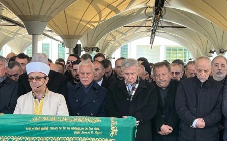 Koray Aydın'ın Babası Halil İbrahim Aydın Son Yolculuğuna Uğurlandı