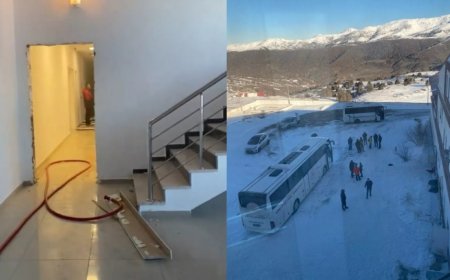 Sivas Yıldızdağı Kayak Merkezi’nde Otelde Patlama: 4 Yaralı