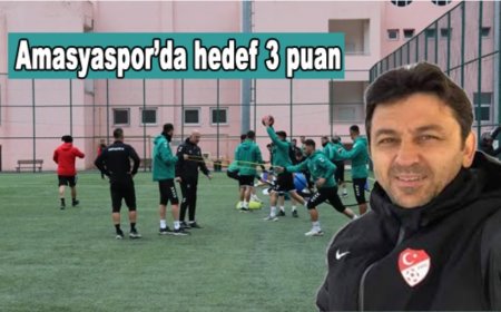 Amasyaspor’da Hedef Kendi Sahasında Galibiyet