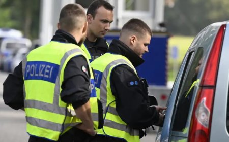 Almanya Kara Sınırında 43 Bin 500 Kişi Geri Çevrildi