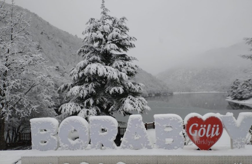 İlk Karın Güzelliği: Boraboy Gölü ve Yaylalar Beyaza Büründü