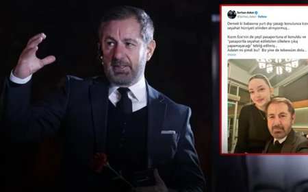 Serhan Asker’den Kızının Pasaportuna El Konulmasına Tepki: Adalet mi Şimdi Bu?