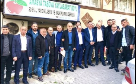 Taşova Köy Dernekleri Güçlü Birliktelik İçin Toplandı