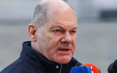 Scholz: Gazze Halkını Mısır'a Yerleştiremeyiz