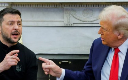 Trump-Zelenskiy Görüşmesi Gergin Bitti: Barışa Hazır Olduğunda Geri Gelebilir