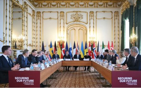 Avrupa Liderleri Ukrayna İçin  Gönüllüler Koalisyonu Kuruyor