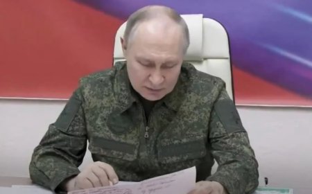 Putin’den Üniformalı Mesaj: Kursk Bölgesine İlk Ziyaret