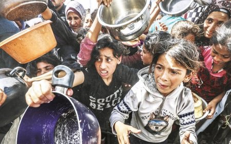 Gazze’de Açlık ve Umutsuzluk Derinleşiyor: Yardım Girişine İzin Verilmiyor