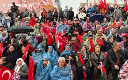 CHP’nin Yozgat Mitingine Yağmur Engel Olamadı: Özgür Özel’e Yoğun İlgi