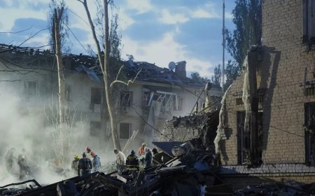 Kiev'de Kanlı Saldırı: 12 Ölü, Trump’tan Putin’e  Dur! Çağrısı