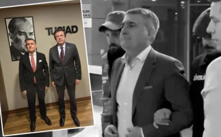 Nihat Zeybekci TÜSİAD Başkanı Orhan Turan ile Görüştü