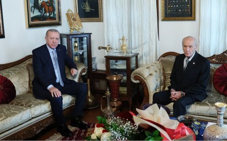 Erdoğan’dan Bahçeli’ye ev ziyareti: İkinci buluşma gerçekleşti