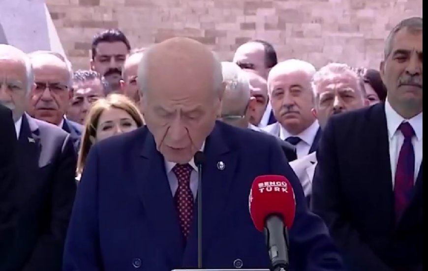 Bahçeli’den güçlü mesaj: Mazlumun ahı indirir şahı, o vakit yakındır