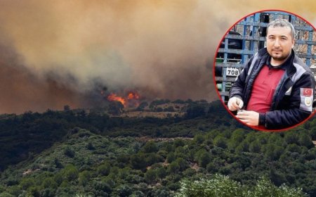 Konya’dan İzmir’e Desteğe Giden Orman İşçisi Şehit Oldu