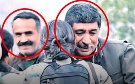 PKK’nın Kırmızı Kategoride Aranan İki İsmi Silah Yakma Töreninde Ortaya Çıktı