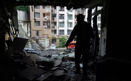 Gece Boyunca Hedefteydi: Kiev’de Yıkım ve Korku