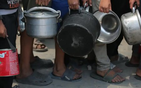 Gazze’de Açlık Felaketi: Üç Günde 21 Çocuk Hayatını Kaybetti