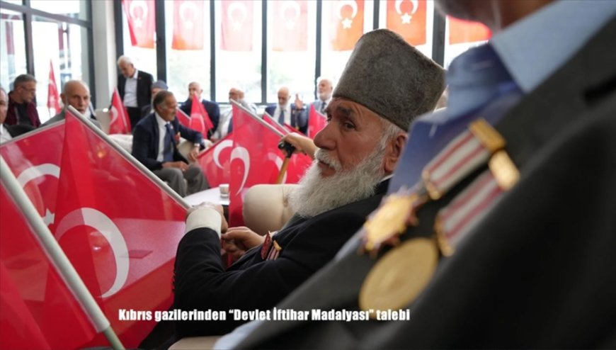 Kıbrıs Gazilerinden Devlet İftihar Madalyası Çağrısı: “Vatan İçin Can Verdik, Şimdi Sıra Devlette”