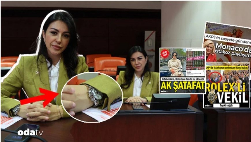 AKP’li Nihal Ayan’ın Milyonluk Rolex Saati Tartışma Yarattı