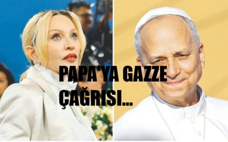 Madonna’dan Papa’ya Gazze Çağrısı: Çok Geç Olmadan Lütfen Gidin