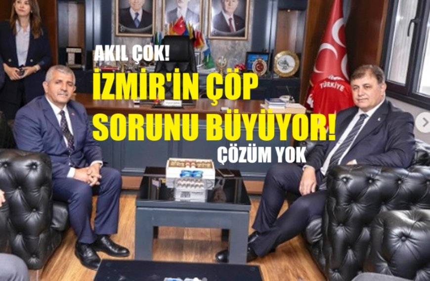 İzmir'in Çöp Krizinde  Manisa  Polemiği: Taraflar Birbirini Bilgisizlikle Suçluyor