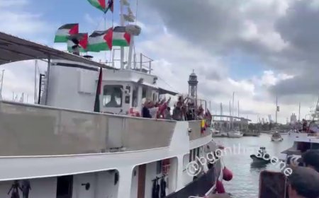 Greta Thunberg ve Milletvekili Sema Silkin Ün’ün de Katıldığı “Küresel Sumud Filosu” Gazze’ye Doğru Yola Çıktı