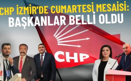 CHP İzmir’de yoğun kongre trafiği: Beş ilçede sandıklar kuruldu, başkanlar seçildi