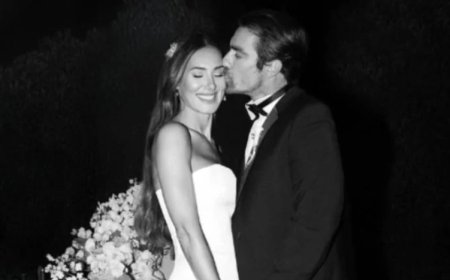 Evet  Dediler: İbrahim Çelikkol ile Natali Yarcan Evlendi