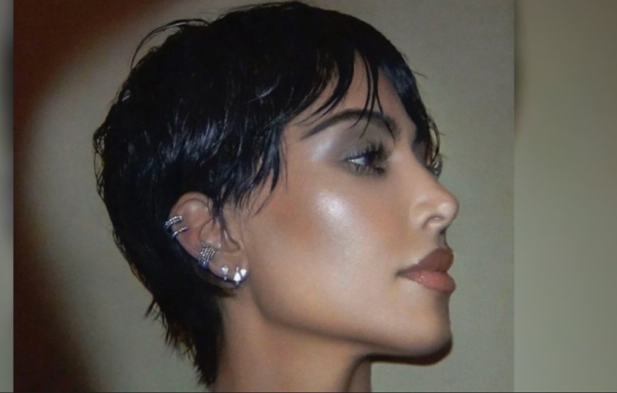 Paris Pixie: Kim Kardashian’dan radikal saç kesimi, Moda Haftası’na damga vurdu