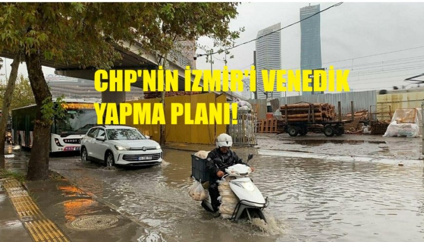 İzmir’de sağanak: Kemeraltı’nda dükkânlar su altında