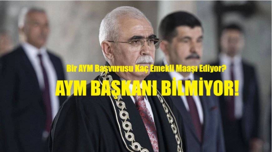 AYM Başkanı Bilmiyor, Posta Kutuları Dolu, Vicdanlar Boş: Bu Ülkede Ses Kime Ulaşıyor?